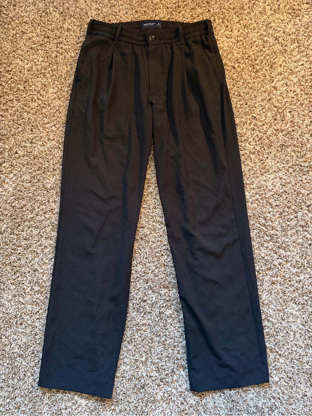 Abercrombie & Fitch Black Men’s Dress Pants – Tailored Straight Leg